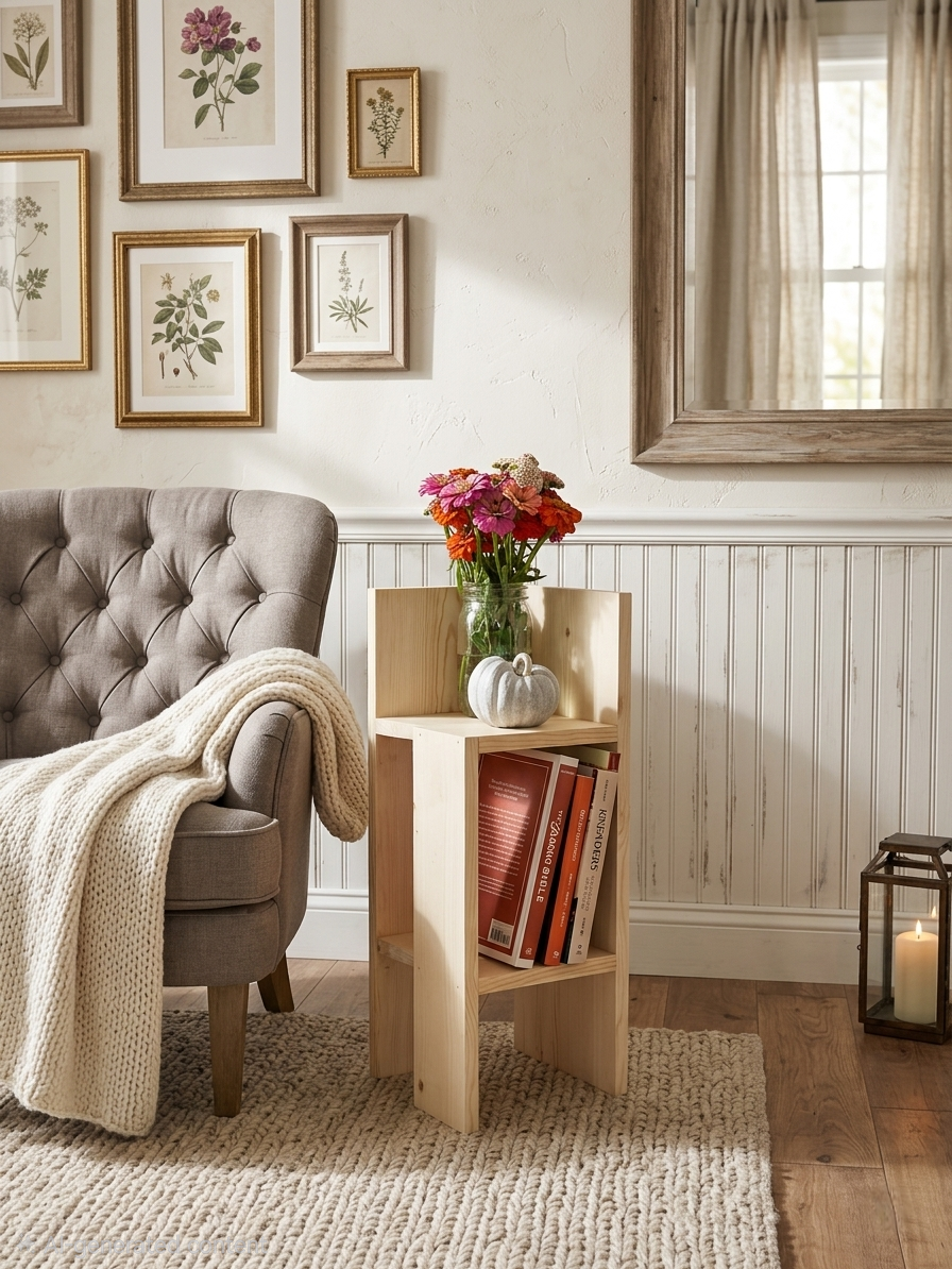 Pine Side Table